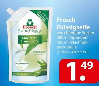 Famila Nord Ost Frosch flüssigseife Angebot