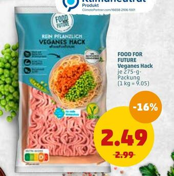 PENNY Food for future veganes hack Angebot