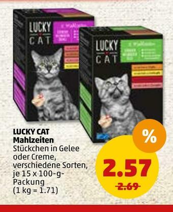 PENNY Lucky cat mahlzeiten Angebot