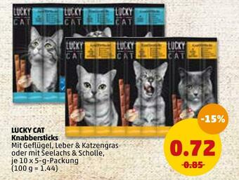 PENNY Lucky cat knabbersticks Angebot
