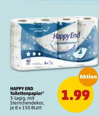 PENNY Happy end toilettenpapier Angebot