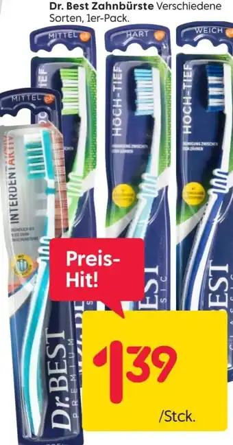 Rusta Dr. Best Zahnbürste 1er Pack Angebot