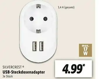 Lidl Silvercrest usb-steckdosenadapter Angebot