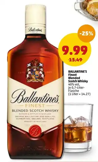 PENNY Ballantine’s finest blended scotch whisky Angebot