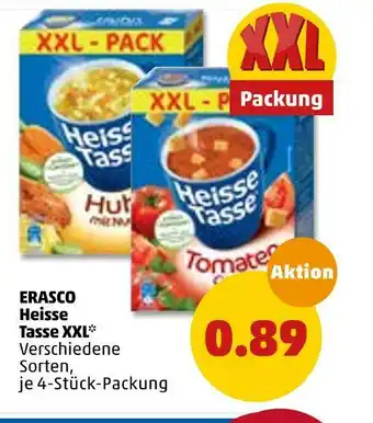 PENNY Erasco heisse tasse xxl Angebot