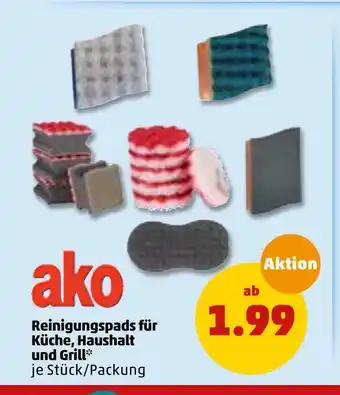 PENNY Ako reinigungspads für küche, haushalt und grill Angebot