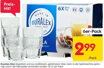 Rusta Duralex Glas 6er-Pack Angebot