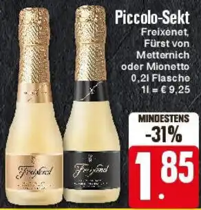 Edeka Piccolo-Sekt 0,2 L Flasche Angebot