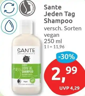 Budni Sante Jeden Tag Shampoo 250 ml Angebot