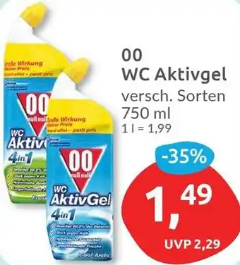 Budni 00 WC Aktivgel 750 ml Angebot