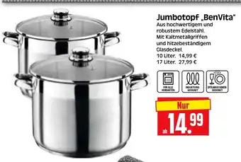 Edeka Herkules Jumbotopf „BenVita" Angebot