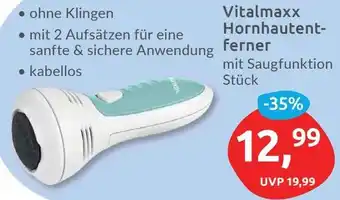 Budni Vitalmaxx Hornhautentferner Angebot