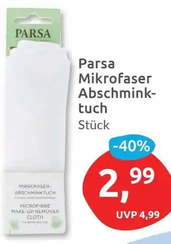 Budni Parsa Mikrofaser Abschminktuch Angebot