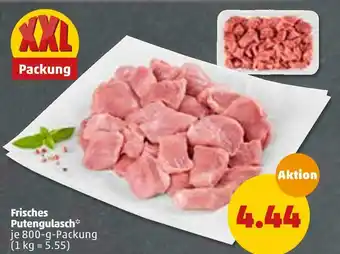 PENNY Frisches putengulasch Angebot