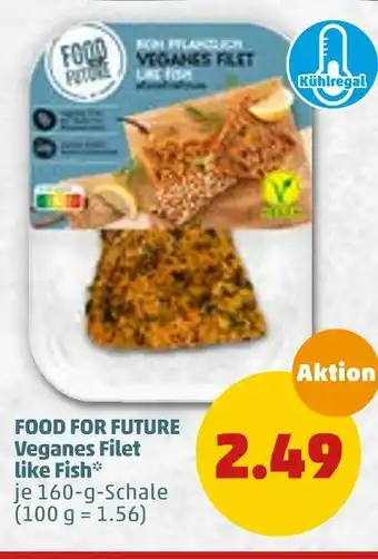 PENNY Food for future veganes filet like fish Angebot