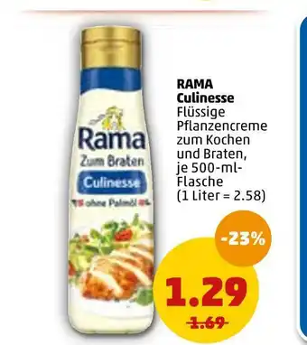 PENNY Rama culinesse pflanzencreme Angebot