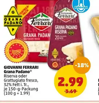 PENNY Giovanni ferrari grana padano Angebot