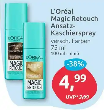 Budni L‘oréal magic retouch ansatz-kaschierspray Angebot