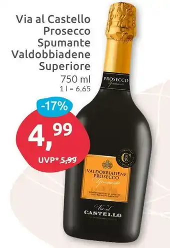 Budni Via al castello prosecco Angebot