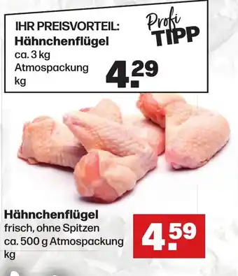 Handelshof Hähnchenflügel frisch, ohne Spitzen kg Angebot