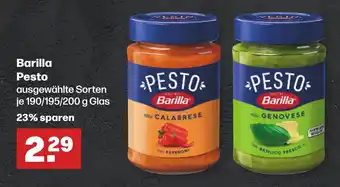 Handelshof Barilla Pesto 190/195/200 g Glas Angebot