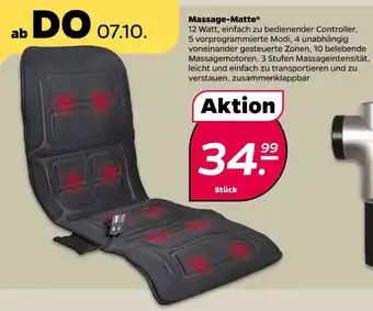 NETTO Massage-matte Angebot