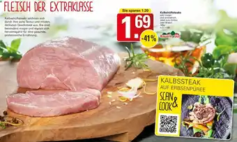 WEZ Bauern Gut Kalbshüftsteaks 100 g Angebot