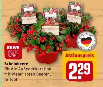 REWE Rewe beste wahl scheinbeere Angebot