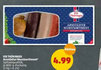 PENNY Die thüringer arnstädter wurstsortiment Angebot