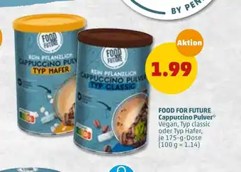 PENNY Food for future cappuccino pulver Angebot