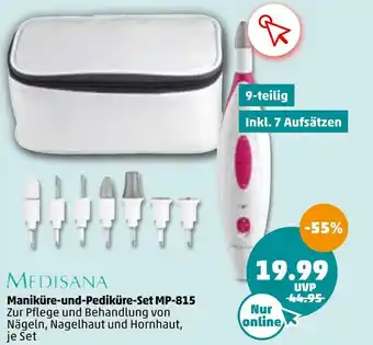 PENNY Medisana maniküre-und-pediküre-set mp-815 Angebot
