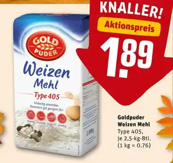 REWE Goldpuder weizen mehl Angebot