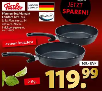 Zurbrüggen Fissler Pfannen-Set Adamant Comfort Angebot