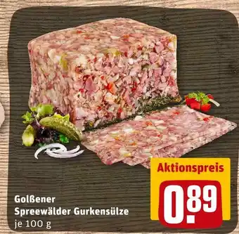 REWE Golßener spreewälder gurkensülze Angebot