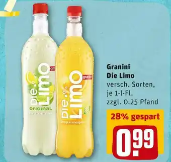 REWE Granini die limo Angebot