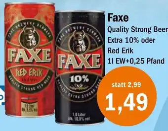 Aktiv Irma Faxe Quality Strong Beer 1 L Angebot