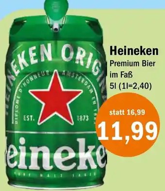 Aktiv Irma Heineken Premium Bier 5 L Angebot