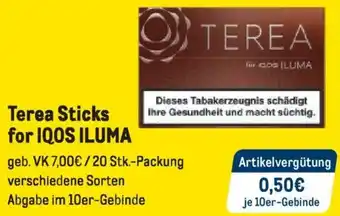 METRO Terea Sticks for IQOS ILUMA Angebot