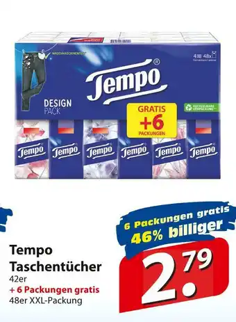 Famila Nord Ost Tempo taschentücher Angebot