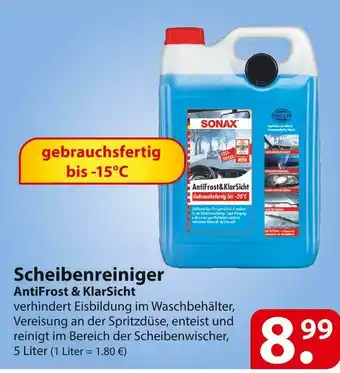 Famila Nord Ost Scheibenreiniger antifrost & klarsicht Angebot