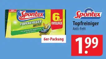 Famila Nord Ost Spontex Topfreiniger 6er-Packung Angebot