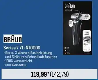 METRO BRAUN Series 7 71-N1000S Angebot