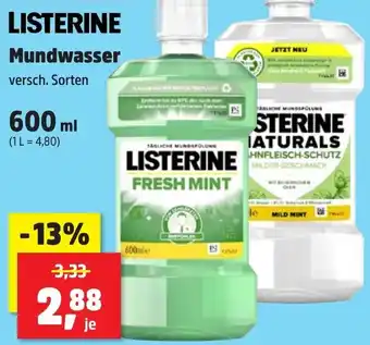 Thomas Philipps LISTERINE Mundwasser 600 ml Angebot