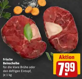 REWE Frische Beinscheibe 1 kg Angebot