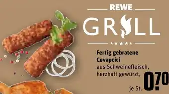 REWE Fertig gebratene Cevapcici Angebot