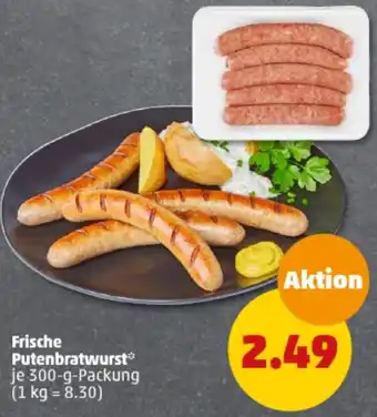 PENNY Frische Putenbratwurst 300 g Packung Angebot