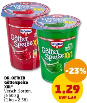 PENNY DR. OETKER Götterspeise XXL 500 g Angebot