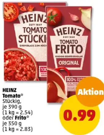 PENNY HEINZ Tomato 390 g oder Frito 350 g Angebot