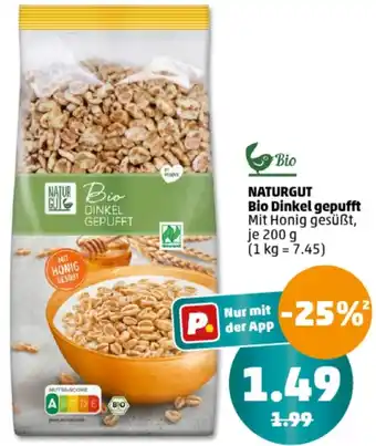 PENNY NATURGUT Bio Dinkel gepufft 200 g Angebot