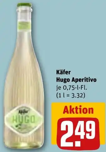 REWE Käfer Hugo 0,75 L-Fl. Angebot